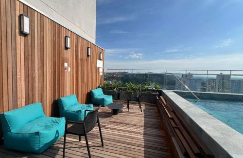 Loft de Luxo "Novo" no Coração de Blumenau a 10min a Pé da Vila Germânica - Foto 32