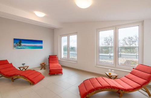 Terrassenwohnung "Sonnengarten" - Haffresidenz - Foto 17