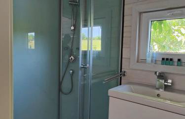 TinyHousebeiDresden mit Faßsauna klein aber fein, beste Alleinlage direkt am Naturteich, große Terrasse - Nähe Sächsische Schweiz und Dresden - Foto 10