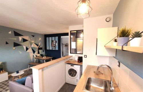 L'ÉGLANTINE - Proche Centre - Free Parking - Airbus - Foto 15