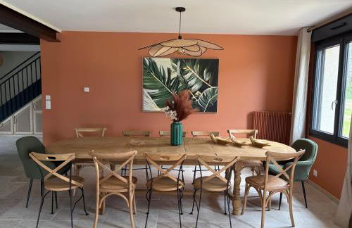 Chez Gisèle, 15 min Chambord, Cheverny, 30 min Beauval, 6 chambres, piscine chauffée - Foto 13