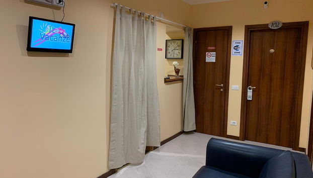 Zona de estar del vestíbulo