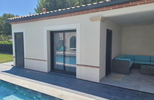 Chambre cosy cadre idyllique option spa, sauna , piscine - Foto 17