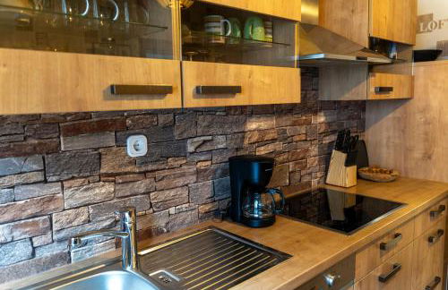 Marburg Apartment entspannter Erwin in ruhiger Waldrandlage mit Balkon und Kamin - Foto 15