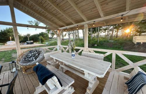 Giżycko-Przerwanki Domki Widok na Mazury - Foto 68