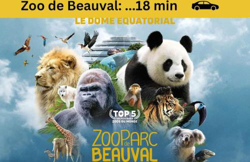 îlot cosy and SPA -PROCHE ZOO BEAUVAL - Foto 29