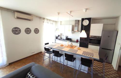 Standing, 3 chambres, clim et garage priv proche Panier et Terrasses Port - Foto 23