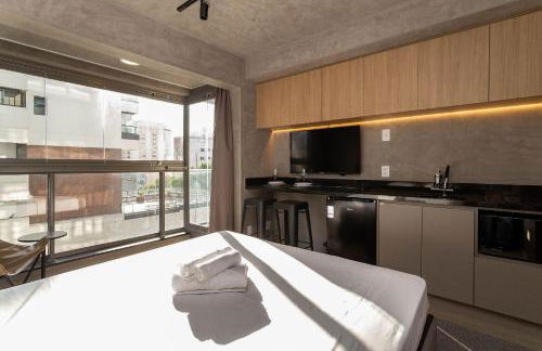 Condomínio Belint Bela Cintra - Studios por temporada - Foto 10