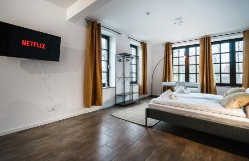 Boardinghaus Grünefeld I W7 I modernes Apartment I P I Smart I Office - Foto 8