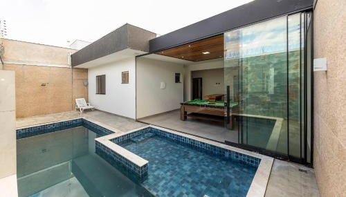 Casa Munique Maringa Com Piscina Ar Condicionado e Churrasqueira - Foto 5