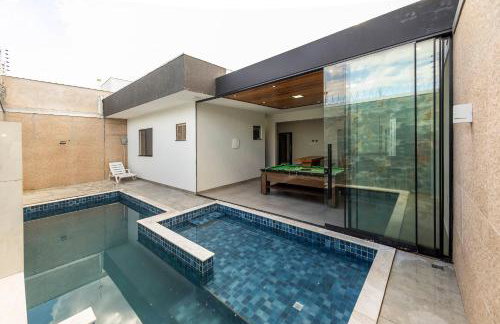 Casa Munique Maringa Com Piscina Ar Condicionado e Churrasqueira - Foto 5