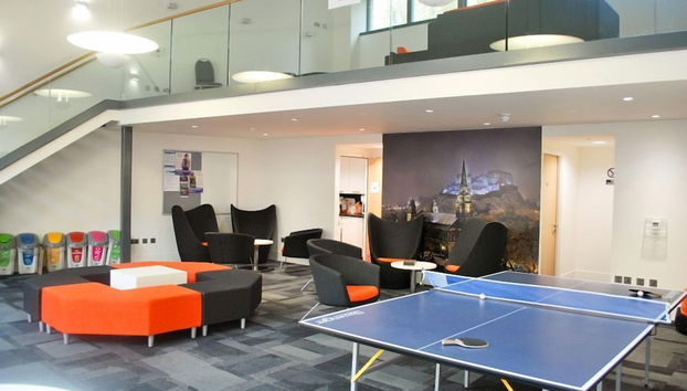 Zona de estar del vestíbulo