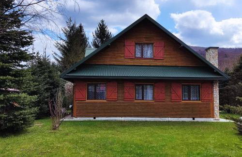 Ranczo Bieszczady duży Domek z Jacuzzi i Sauną - Foto 13