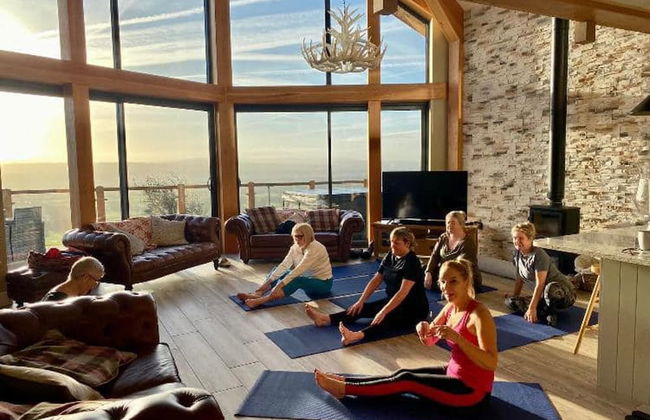 Valley View Lodge Sleeps 8 With Hot Tub - Foto 42