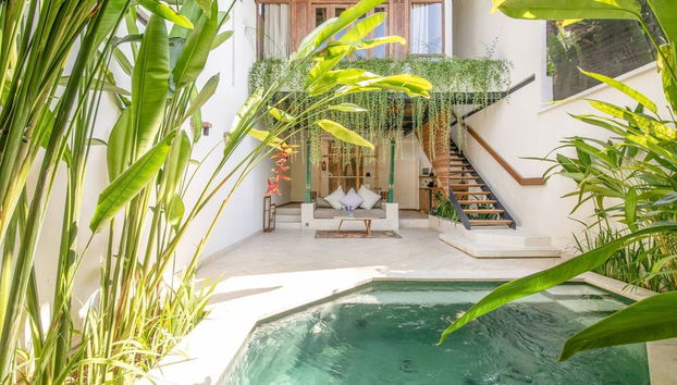 BA Villa 8 1 BR Villa 800 to Echo Beac Elegant 1-br Villa With Pool 800m to Echo Beach - Foto 2, Habitación