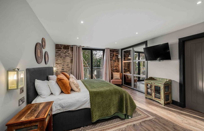 The Stables - Unique Conversion With hot tub - Foto 14