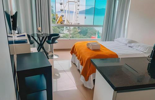 Loft vista panorâmica da Roda gigante e orla de BC - Foto 61