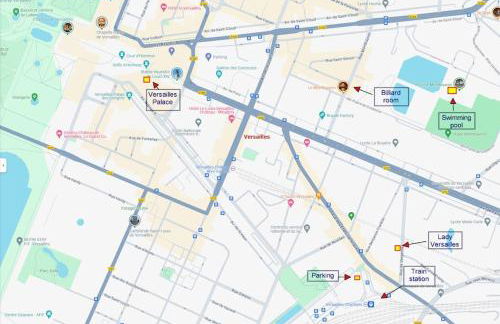 Lady Versailles - F2 proche Château et gare - Foto 18