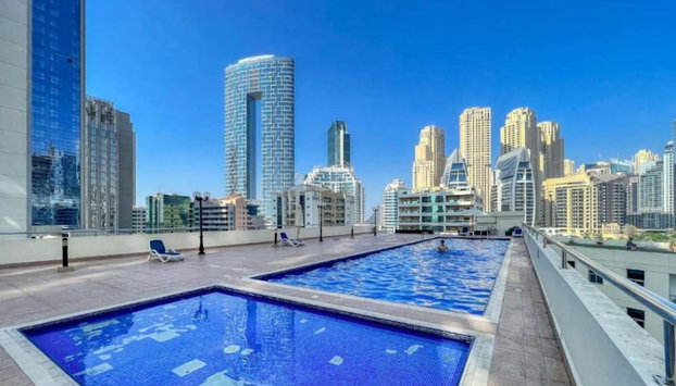 Manzil - 2BR Dubai Marina Near Marina Beach - Foto 4, Habitación