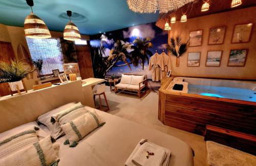 Les Spas de la Mer, Appart&Spa Aloha, 100m de la plage, Plein cœur du Grau - Photo 53