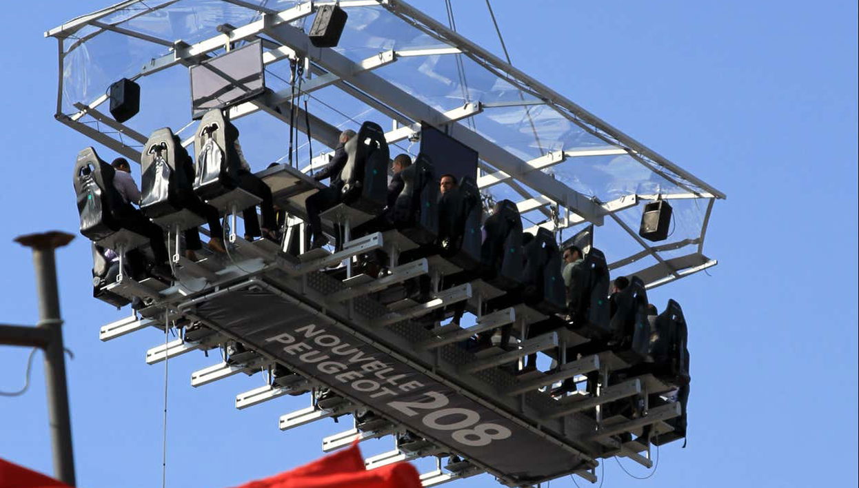 Almoço ou jantar no Dinner in the Sky - Foto 2, Nas alturas!