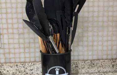 Hospede-se em Alphaville flat moderno com lazer - Foto 34