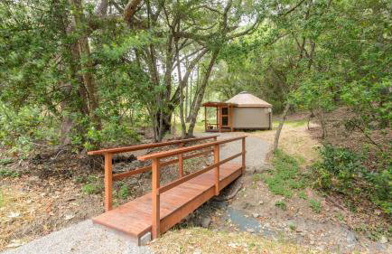 Chic Woodland Yurt Rental on a Wellness Ranch in Southern California - Foto 5