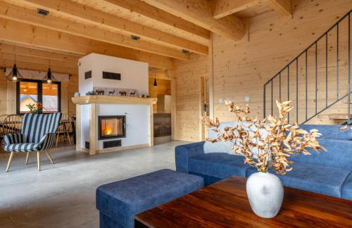 AleBale Przesieka luksusowy dom z bali z widokiem na Karkonosze - Foto 24