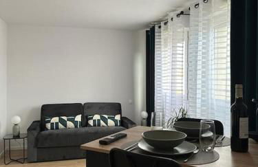 cosy moderne chaleureux équipé proche tram - Foto 7