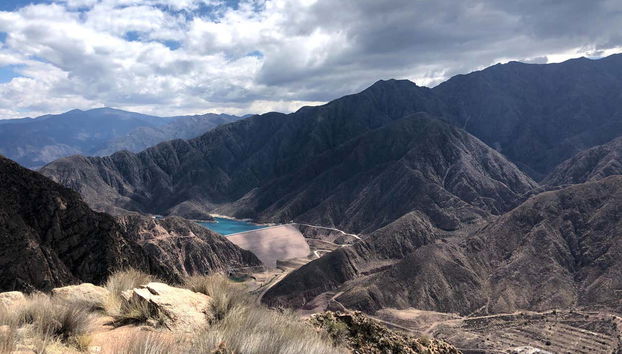 Paisagens de Cacheuta, na província de Mendoza