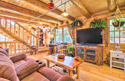 Chic Brandon Cabin with Pool, Hot Tub and Sauna! - Foto 5