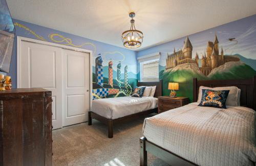 New 10-bedroom Luxury Retreat, Private Pool and Spa, Near Disney and Orlando - Foto 35