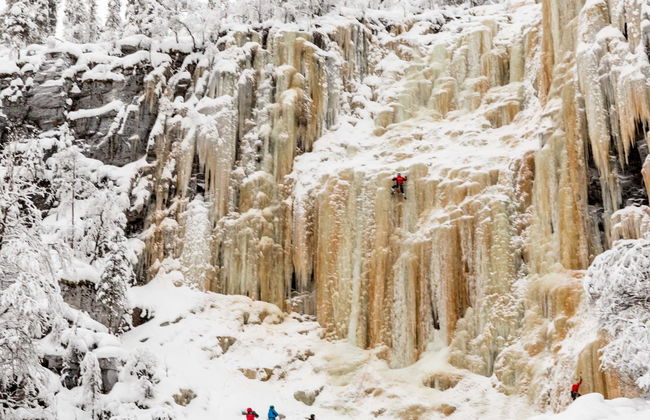 Arrampicata sul ghiaccio al canyon di Korouoma - Foto 1