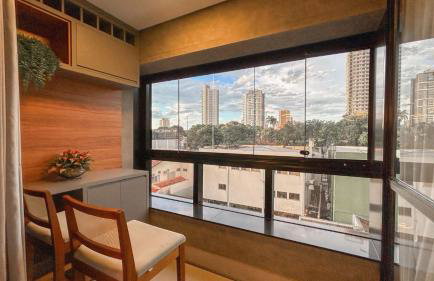 Estúdio Luxuoso no Vertigo com Smart TV na Cama - Foto 20