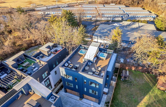 Hot Tub Game Room Rooftop Downtown Nashville - Foto 48