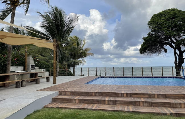 Front sea Mansion With Pool Maceio Paripueira - Foto 30
