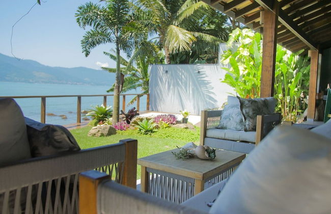 Casa Pé na Areia em frente à Ilhabela - Foto 71