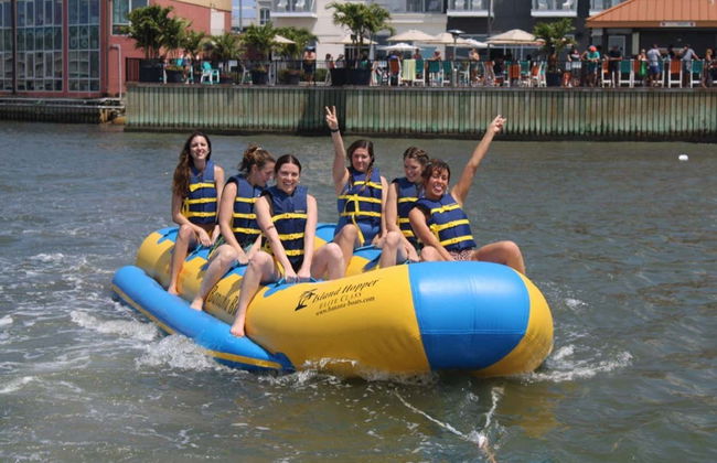 Balade en banana boat à Ocean City - Photo 2