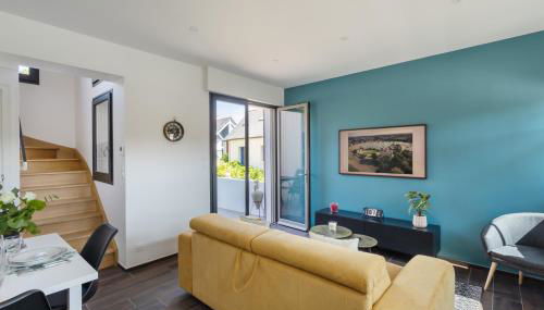 La Fleur du Moulin - Charmante maison avec jardin proche plage - Foto 4