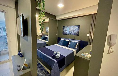 Studio Maria Apê um charme no 915 vaga de garagem exclusiva Centro - Foto 1