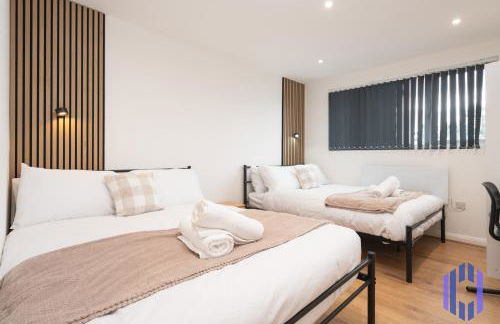 Scandi Loft Style Apartment - Sleeps 6 - near Manchester Airport - Foto 22