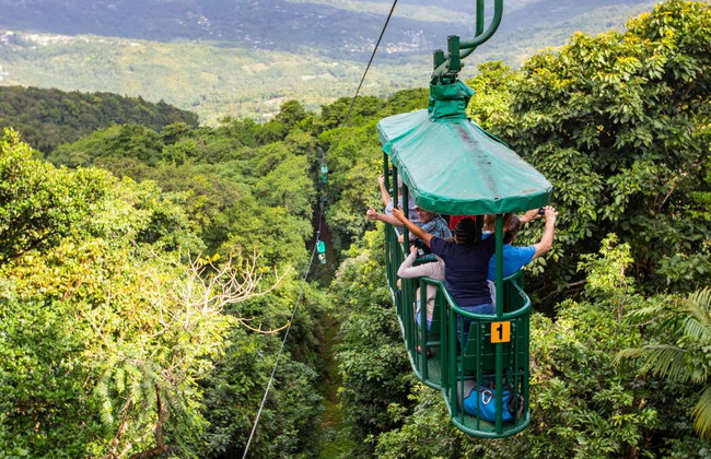 Entrada al parque de aventura Rainforest Santa Lucía - Foto 14