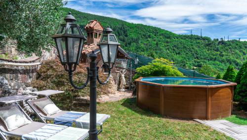 Villa Soli - Casa in Pietra con Piscina Panoramica - Foto 4, Garden, Garden view