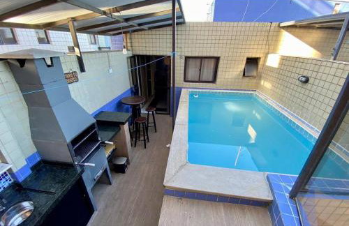 Cobertura Piscina Privativa frente e Vista Mar Centro Mongaguá - Photo 1