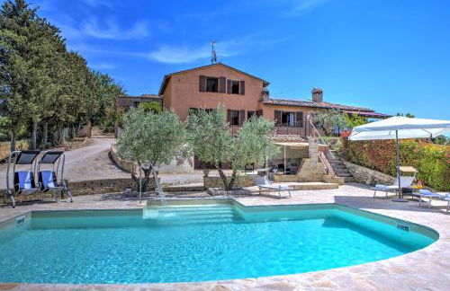 Villa San Lorenzo - Hilltop Villa With Private Pool, Jacuzzi & AirCO - Photo 2