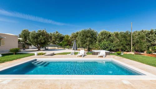 3642 Villa Angi by Perle di Puglia - Foto 3, Garden, sunbed