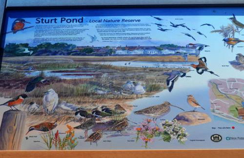 THE HIDEAWAY - LUXURY SELF CATERING COASTAL APARTMENT with PRIVATE ENTRANCE & KEY BOX ENTRY JUST A FEW MINUTES WALK TO THE BEACH, SOLENT WAY WALK, SHOPS and many EATERIES & BARS - FREE OFF ROAD PARKING,FULL KITCHEN, LOUNGE,BEDROOM , BATHROOM & WI-FI - Foto 61