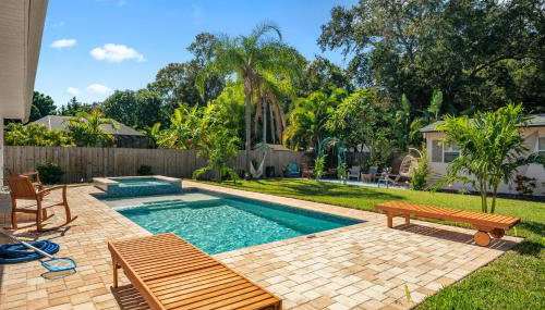 Villa Maria Salt Sun 7 minutes to Indian Rocks Beach - Foto 1, Garden view