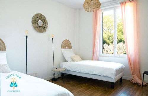 Le 17M - Maison Basque d'Occitanie Clim Jardin Parking - Foto 7