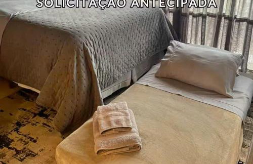 Studio 406 no Centro Cívico com Piscina Aquecida, Academia, Sauna e Garagem - Foto 14